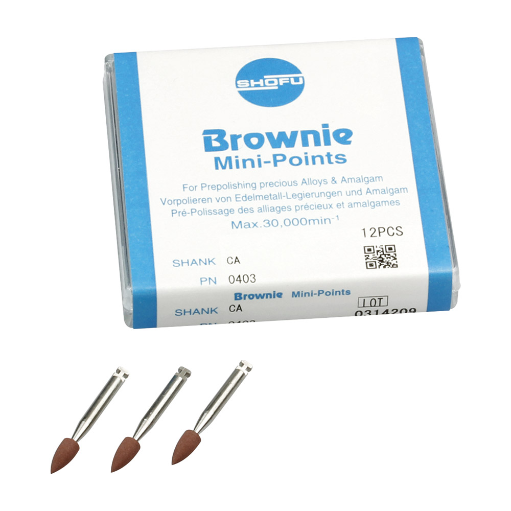 Brownie Minispitze ISO 030 Wst 12St