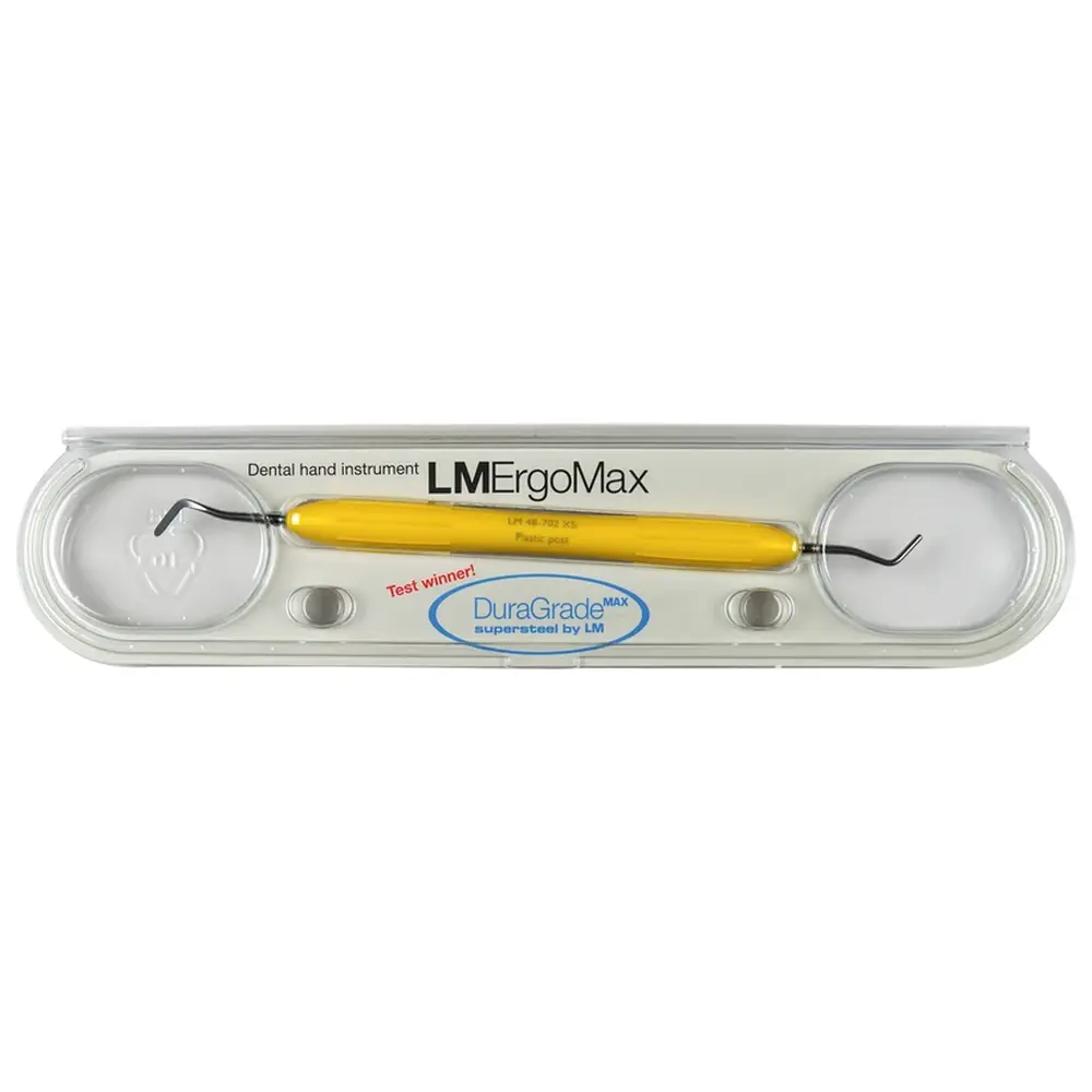 Medicom LM DuraGradeMAX™ Kunststoffinstrument - Stück gelb, posterior, LM-ErgoMax™ Griff