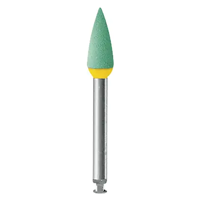 Busch DIA-Zirkonoxidpolierer - Packung 2 Stück türkis mittel, RA, Figur 9909, ISO 040