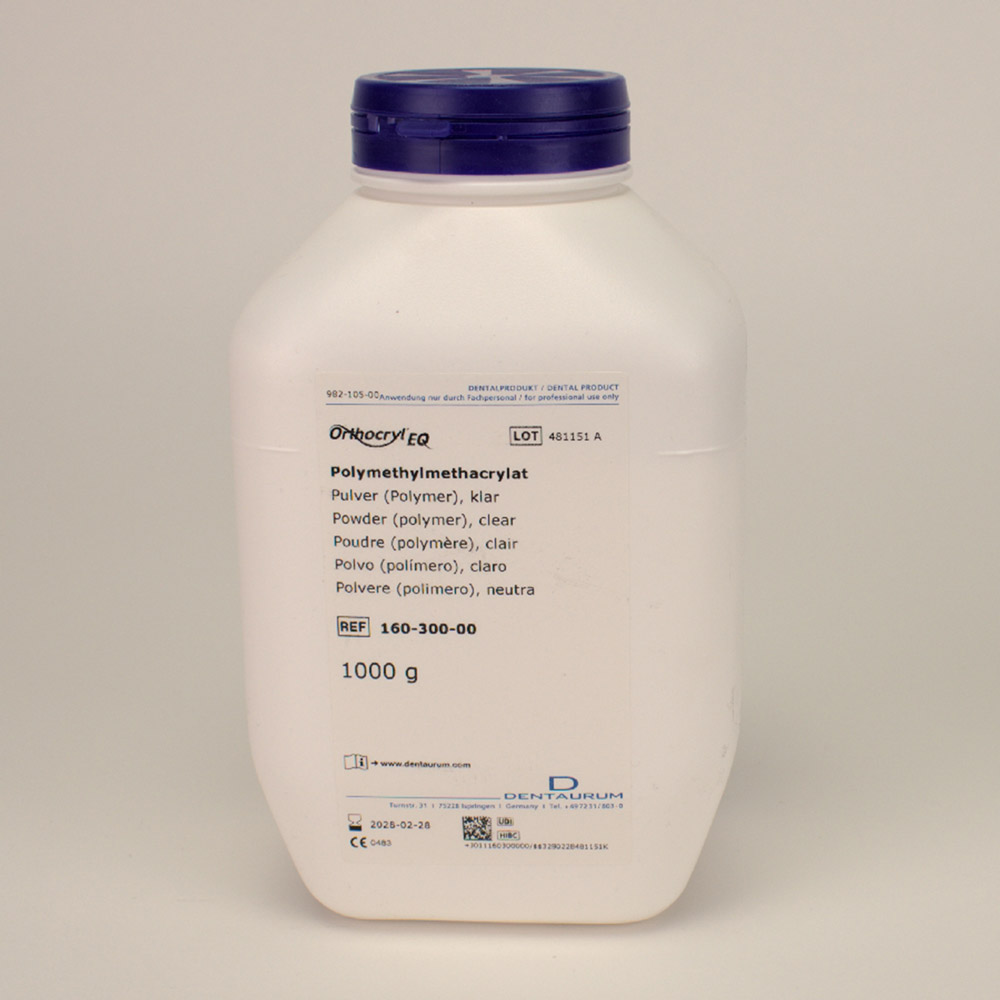Orthocryl EQ klar Pulver 1Kg