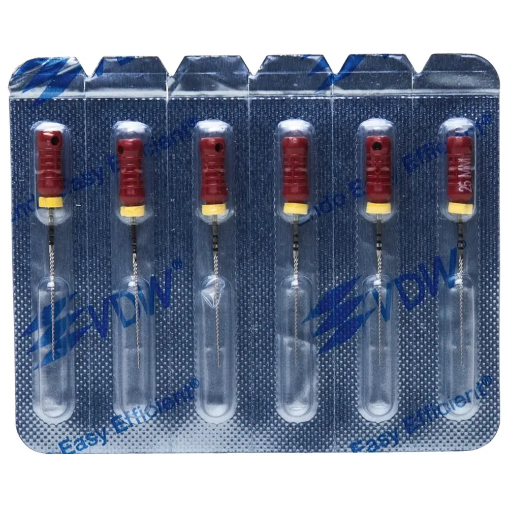VDW STERILE K-Feilen - Blisterpackung 6 Stück 25 mm ISO 025