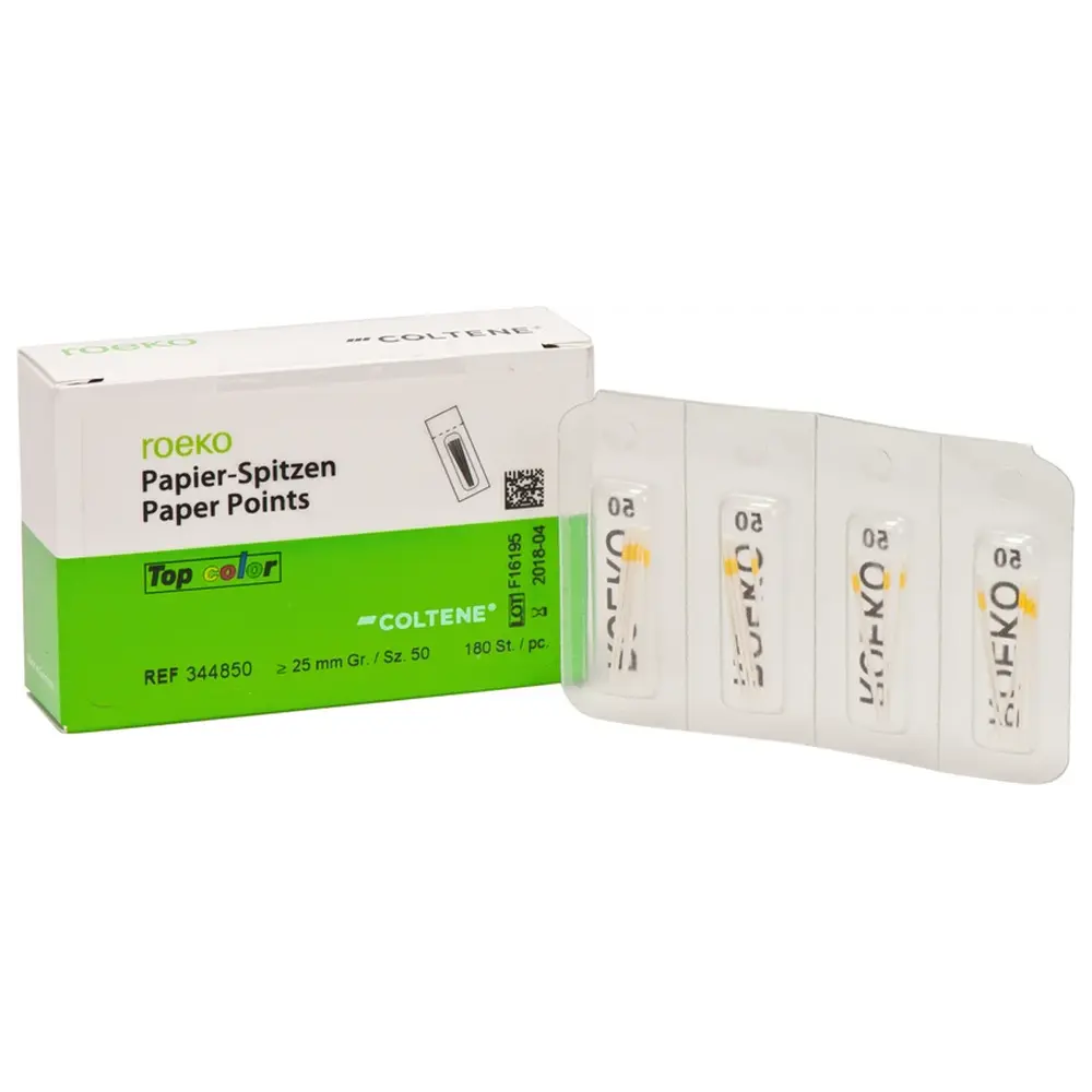 COLTENE roeko Papier Spitzen Top color - Cellpackung 180 Stück ISO 050