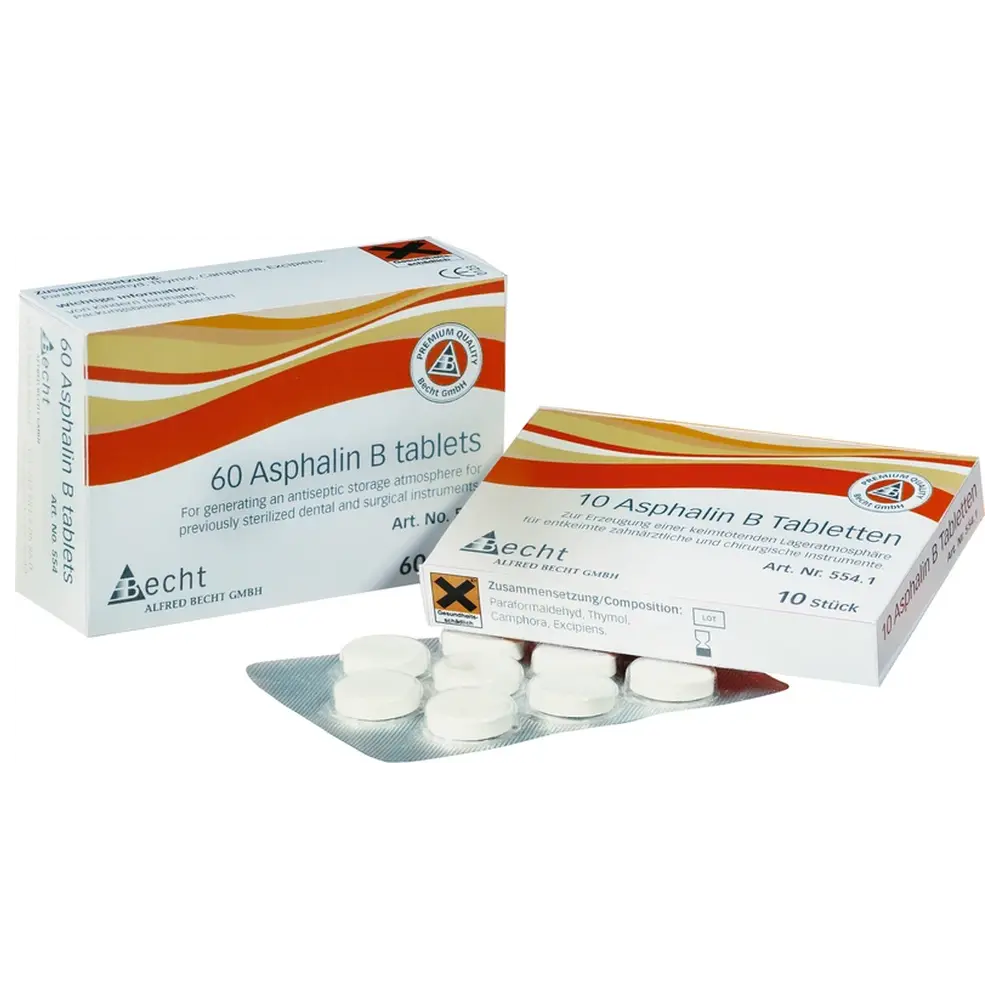 Becht Asphalin B Tabletten - Packung 10 Stück