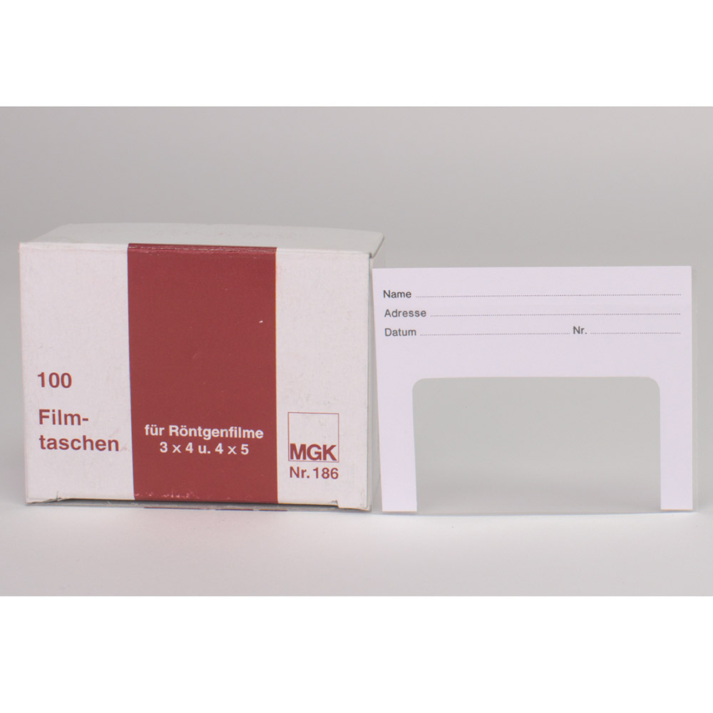 GX52360_Filmtaschen__Nr186_Kurth__100_St Filmtaschen Nr.186 Kurth 100 St