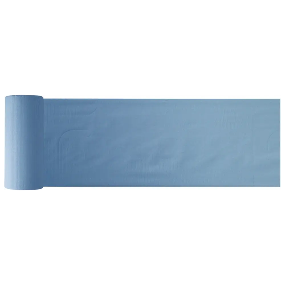 Euronda Monoart Patientenumhänge Kunststoff/Papier - Rolle 80 Stück blau, 61 x 53 cm