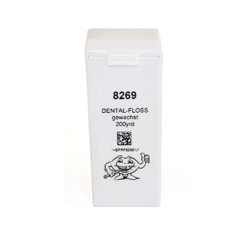 Zahnseide DENTAL-FLOSS gew. 200m Spender