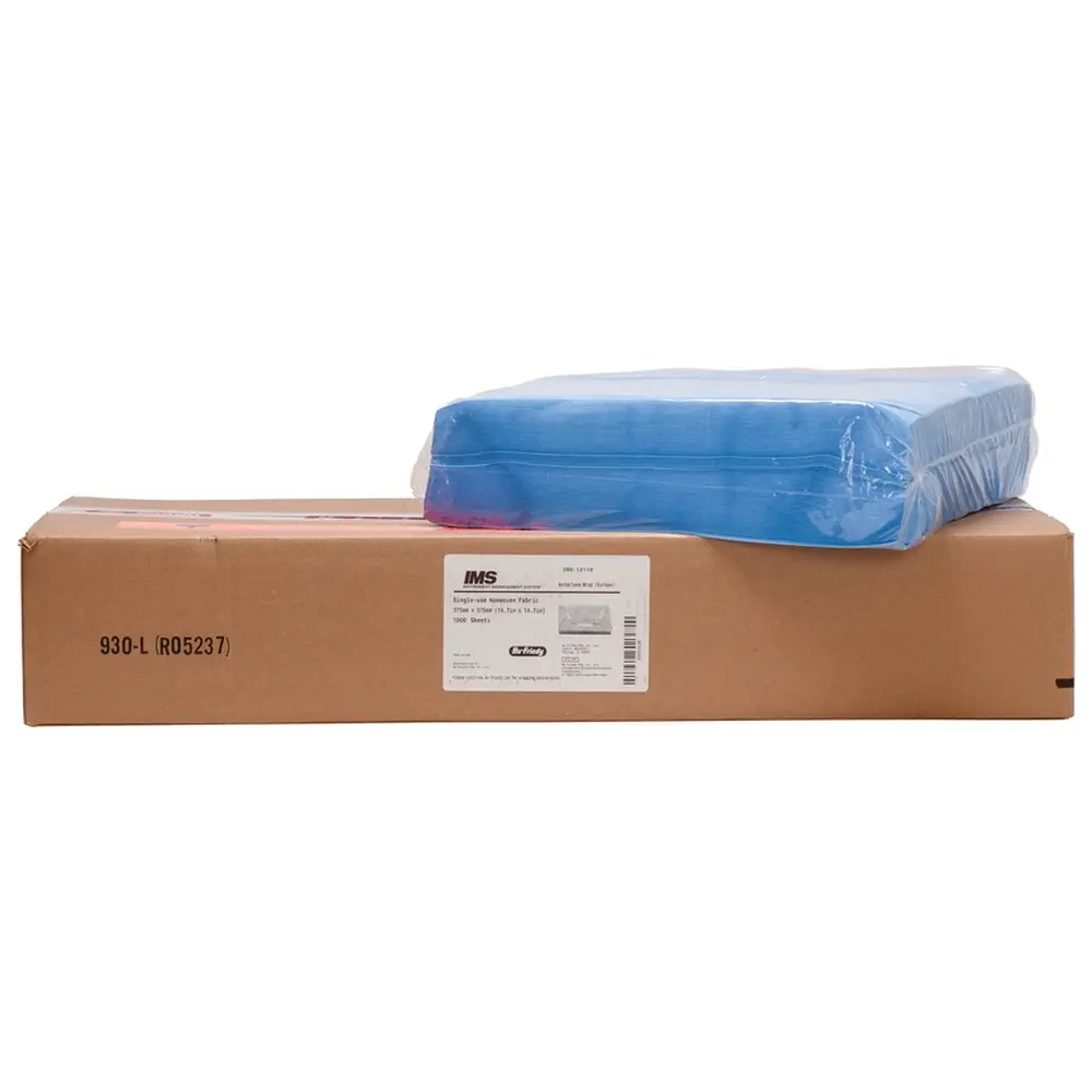 Hu-Friedy IMS Sterilisationspapier - Packung 1.000 Stück 375 x 375 mm, IMS-1211M
