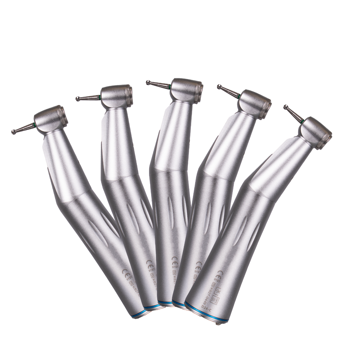 Blaues Winkelstück 1:1 mit Licht im 4+1 Set Blaues Winkelstück 1:1 mit Licht im 4+1 Set