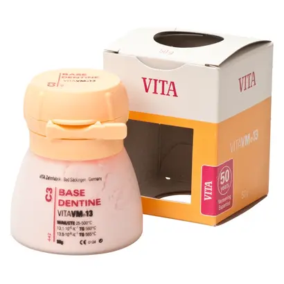 VITA Zahnfabrik H. Rauter GmbH & Co. KG VITA VM 13 base dentin C3 Dose 50g