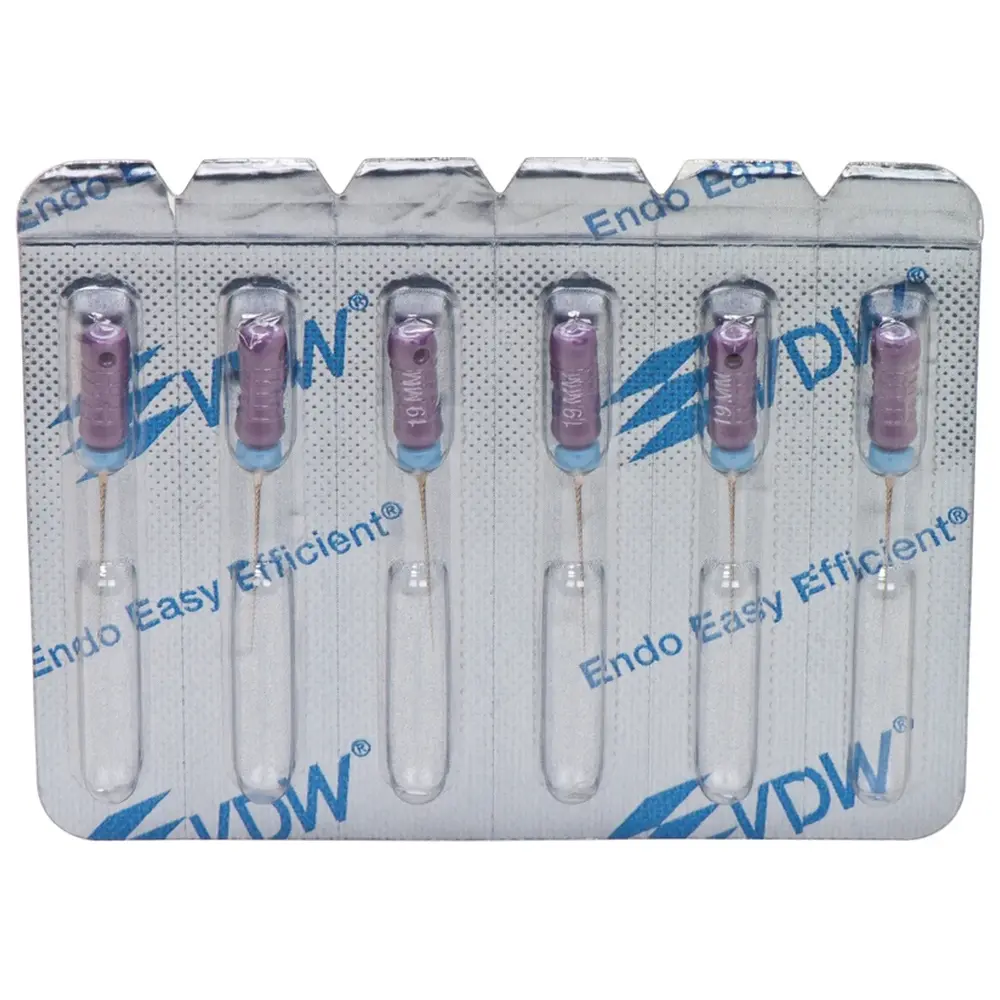 VDW STERILE C-PILOT® Feilen - Blisterpackung 6 Stück 19 mm ISO 010