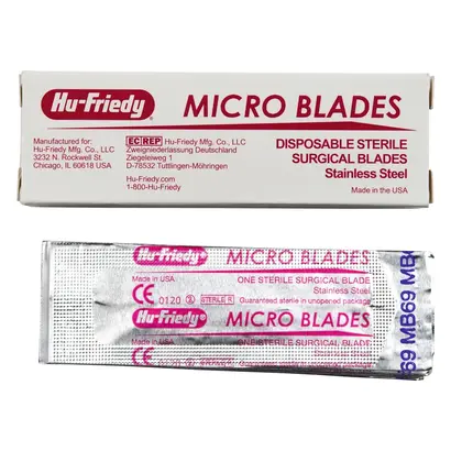 Surgical Specialties Mexico Skalpellklingen mikro 69 MB69 Pa 12 Surgical Specialties Mexico Skalpellklingen mikro 69 MB69 Pa 12