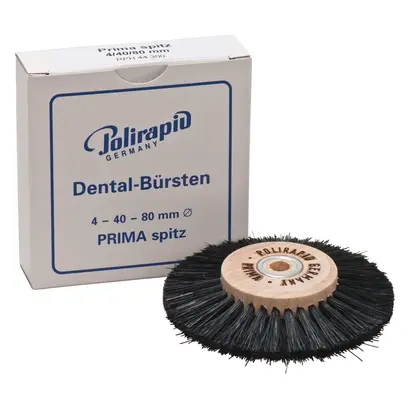 Polirapid Dr. Montemerlo GmbH & Co. KG PRIMA Rundbürste 4/40/80mm spitz 4-reihig m.HK St