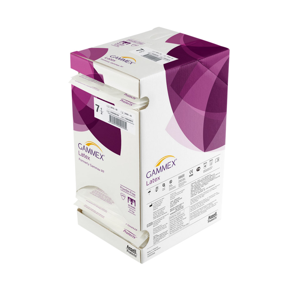 Gammex Latex ster. pdfr Gr.8 50Paar