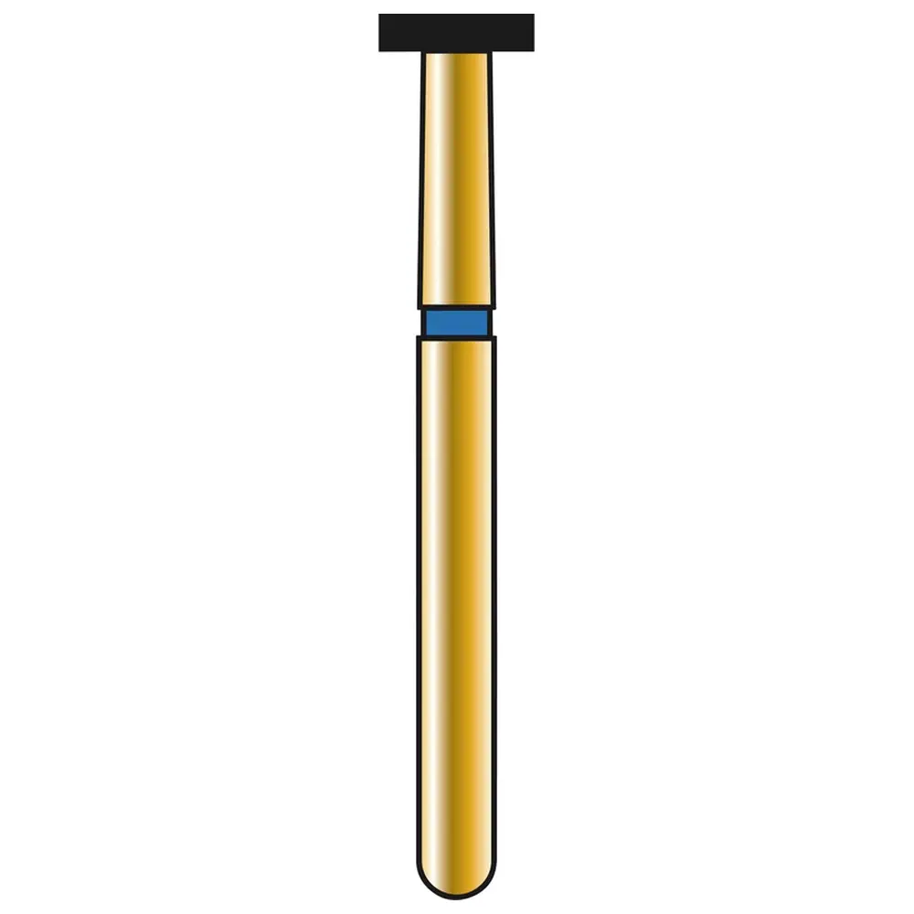 COLTENE DIATECH Diamanten G828 - Packung 5 Stück blau mittel (M), FG, Figur 048 Rad, 1 mm, ISO 030