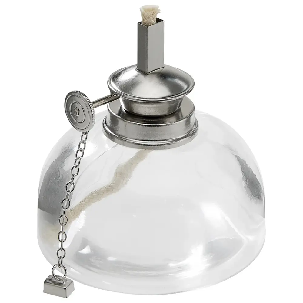 Becht Spirituslampe aus Klarglas 100 ml - Stück Spirituslampe