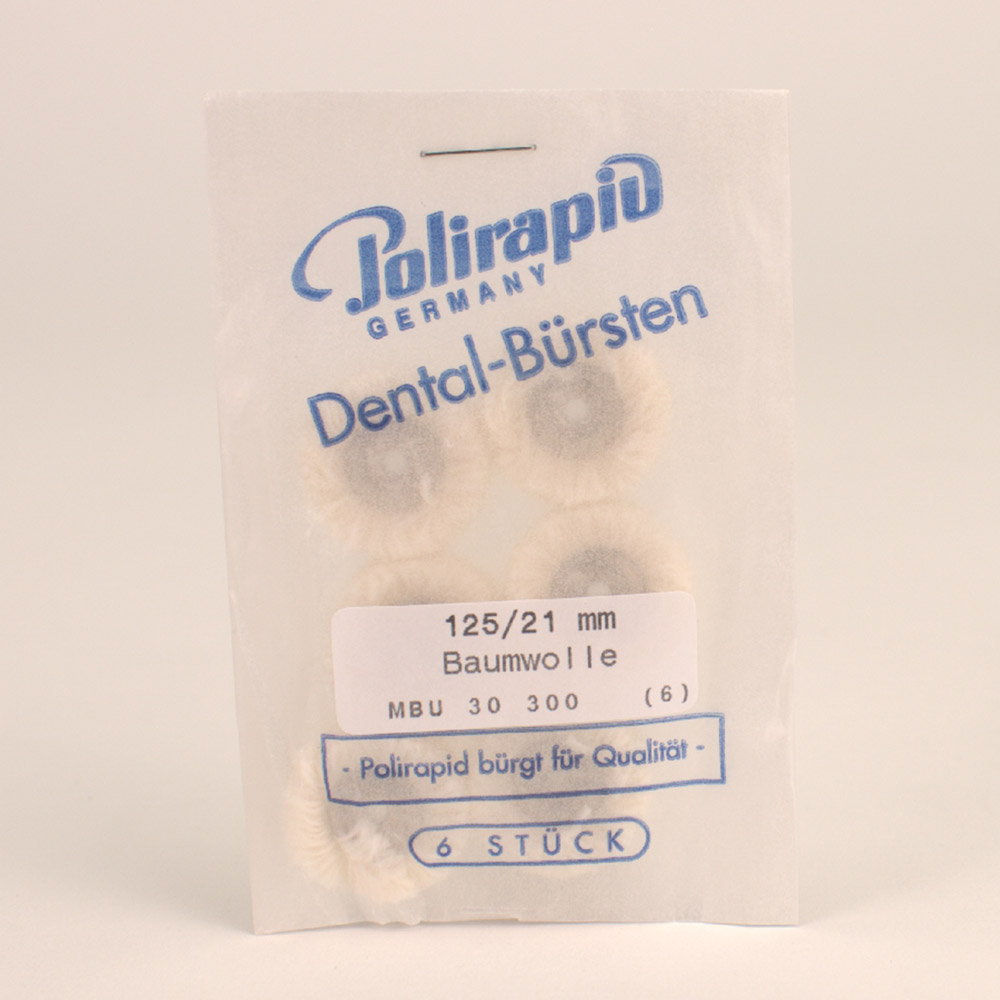 GX67733_ZR_Buerste_unm_Baumwo_D21mm_6St ZR Bürste unm. Baumwo. Ø21mm 6St