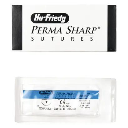 Surgical Specialties Mexico Nahtmaterial Polypropyl.5-0NA/C-22 PSN8614P Pa 12