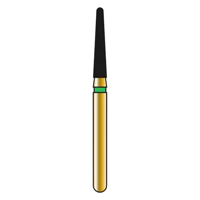COLTENE DIATECH Diamanten G856 - Packung 5 Stück grün grob (C), FG, Figur 198 Konus rund, 8 mm, ISO 016