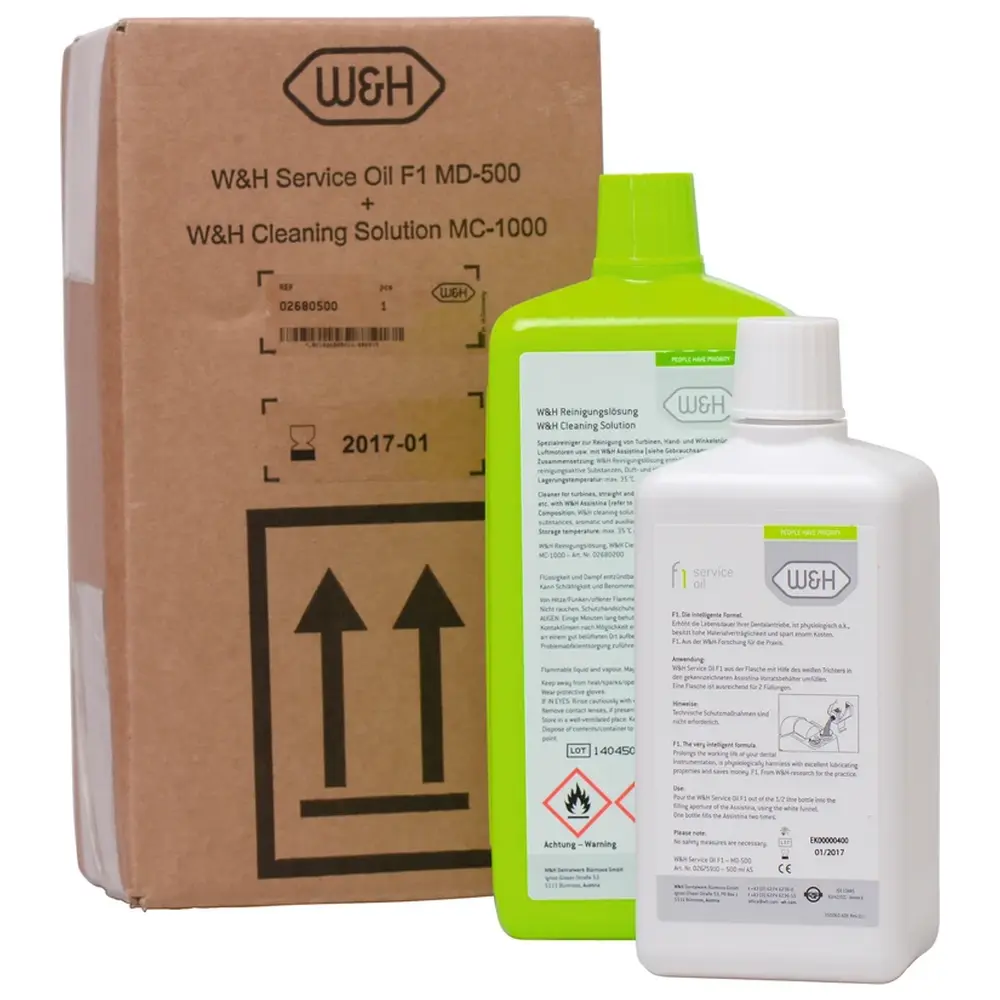 W&H Service-Öle für Assistina 301 plus - Set