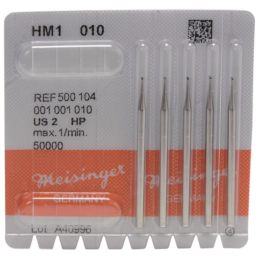 Hager & Meisinger HM-Bohrer 1 - Packung 5 Stück HP, Figur 001, ISO 010