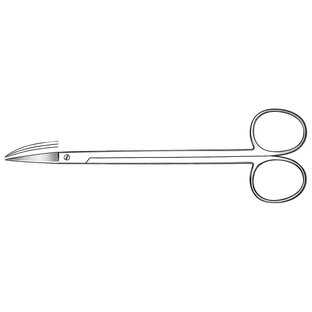Carl Martin Zahnfleischschere nach Kelly - Stück 840, 160 mm, gebogen
