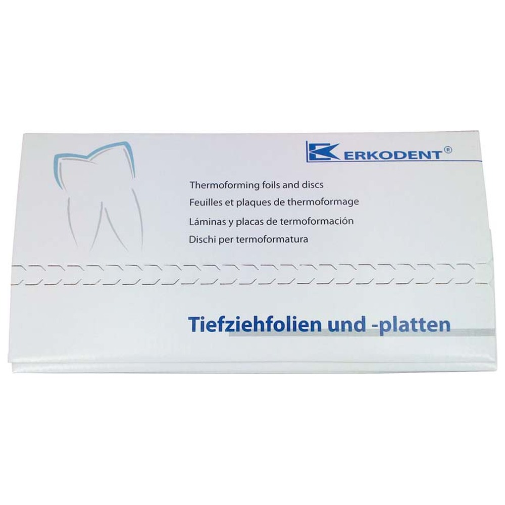 ERKODENT Erkoloc-pro blu - Packung 50 Stück Ø 120 mm, Stärke 2 mm