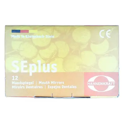 E.Hahnenkratt GmbH Mundspiegel SEplus SS-Stiel 3 plan D20mm Pa 12