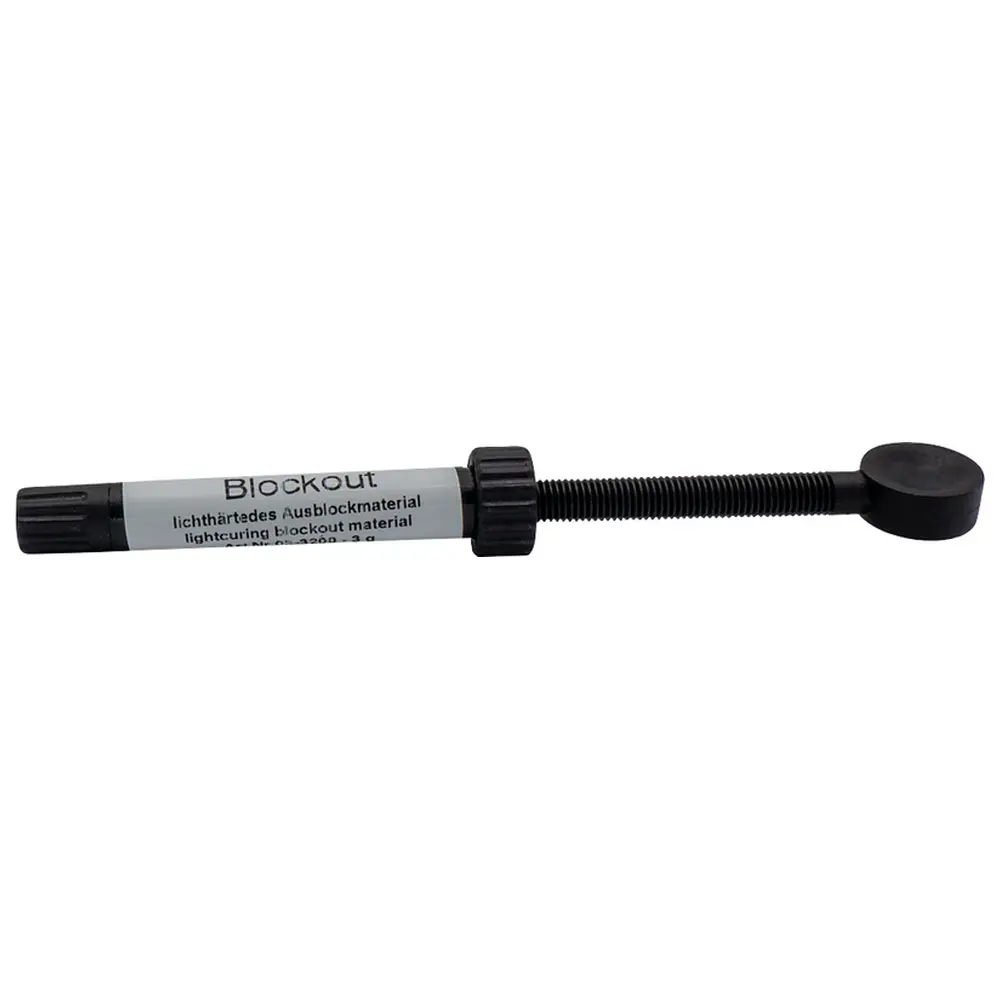 al dente Dentalprodukte Blockout Ausblockmaterial - Dose 3 g blau