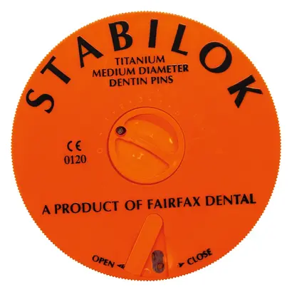 Fairfax Medical Products Ltd. STABILOK Titan 100 pins+5 drills medium orange Jumbopa Fairfax Medical Products Ltd. STABILOK Titan 100 pins+5 drills medium orange Jumbopa