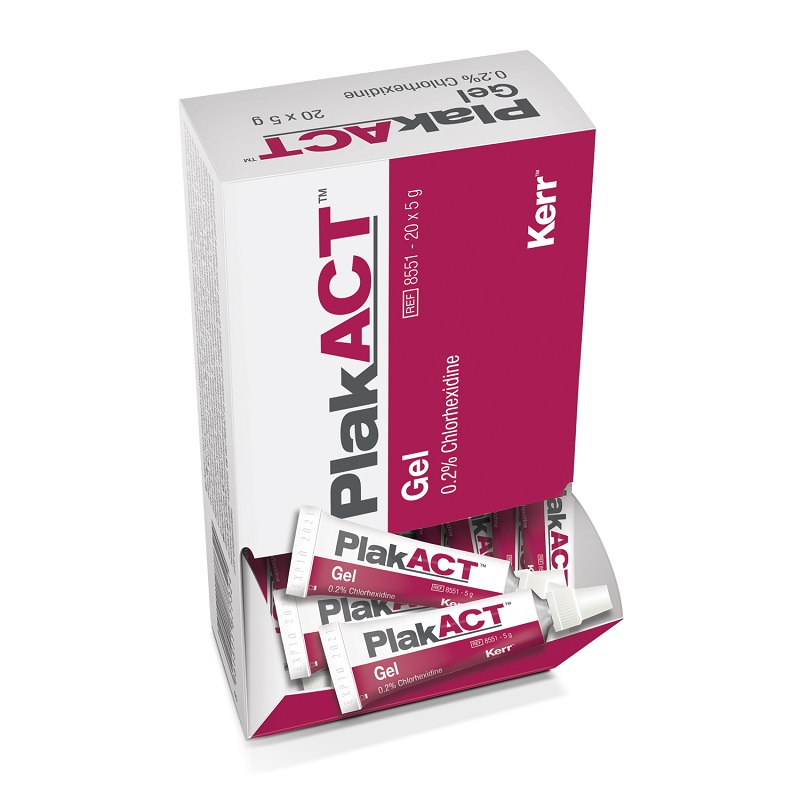 PlakACT-Gel 0,2% Chlorhexidin Tube 20x5g