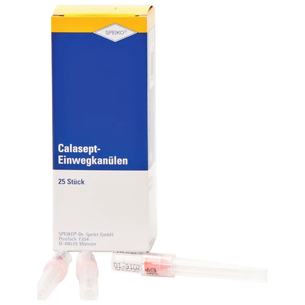 SPEIKO Calasept- Einwegkanülen - Packung 25 Stück