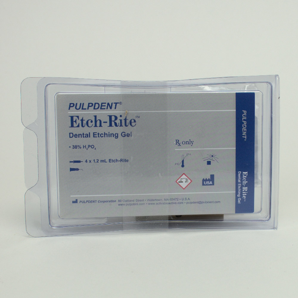 Etch Rite Ätzgel 38% 4x1,2ml Kit
