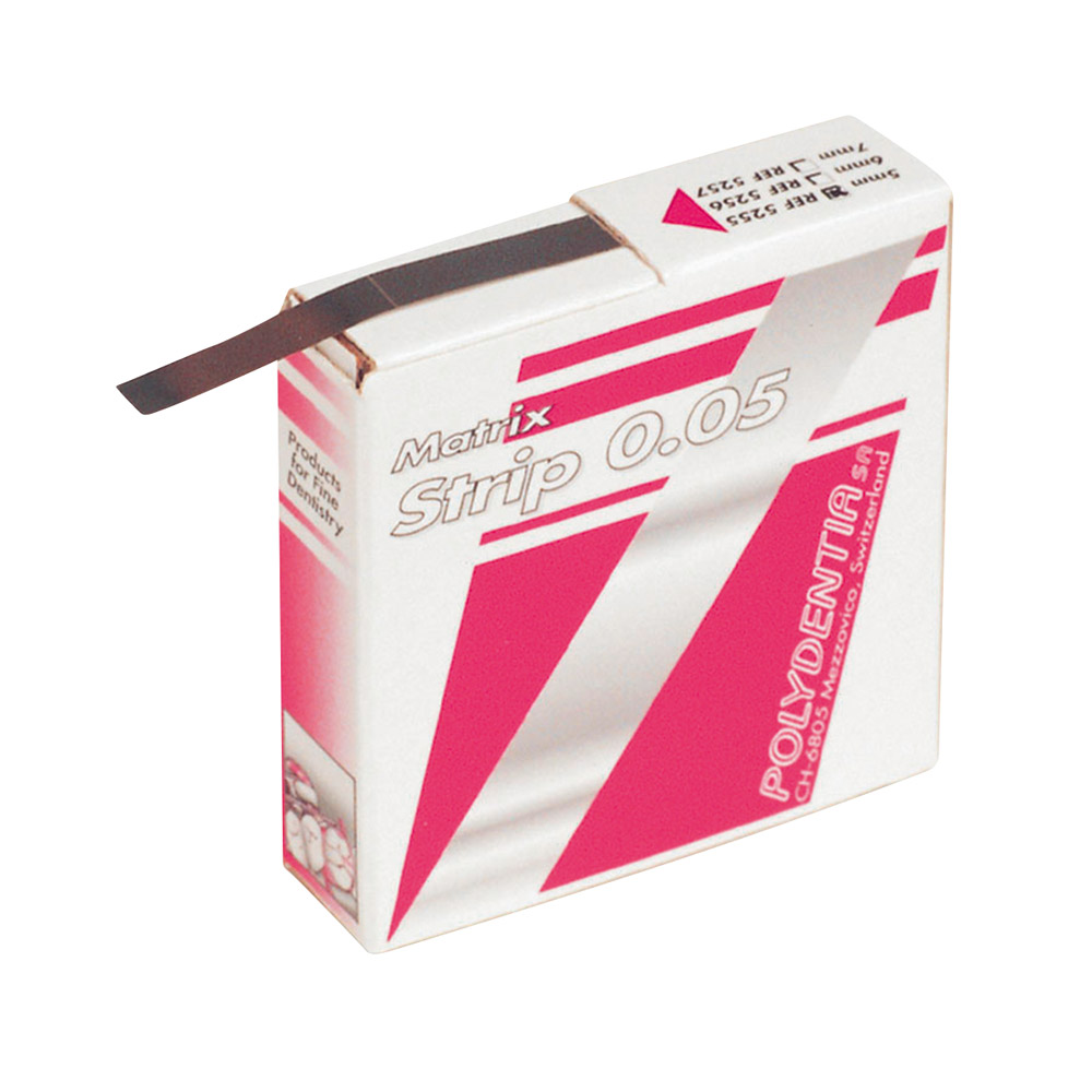 Stahlmatrizenband 7mm/0,05 3mtr. Pa