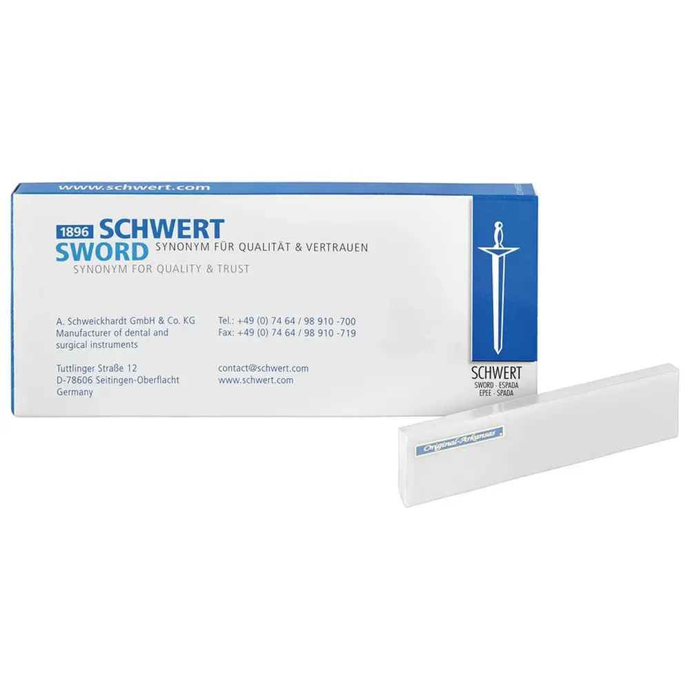 A. Schweickhardt Schleifsteine Arkansas - Stück 100 x 25 x 6 mm