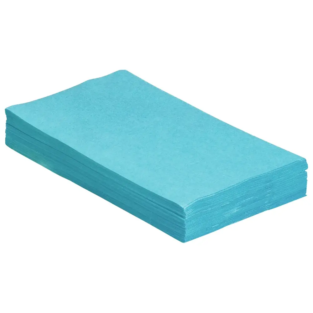 Euronda Monoart® Traypapier für Normtrays - Blisterpackung 250 Stück 18 x 28 cm, lagunablau