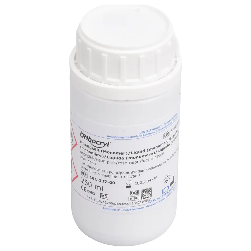 Dentaurum GmbH & Co. KG Orthocryl Flüssigkeit neonpink Flasche 250ml