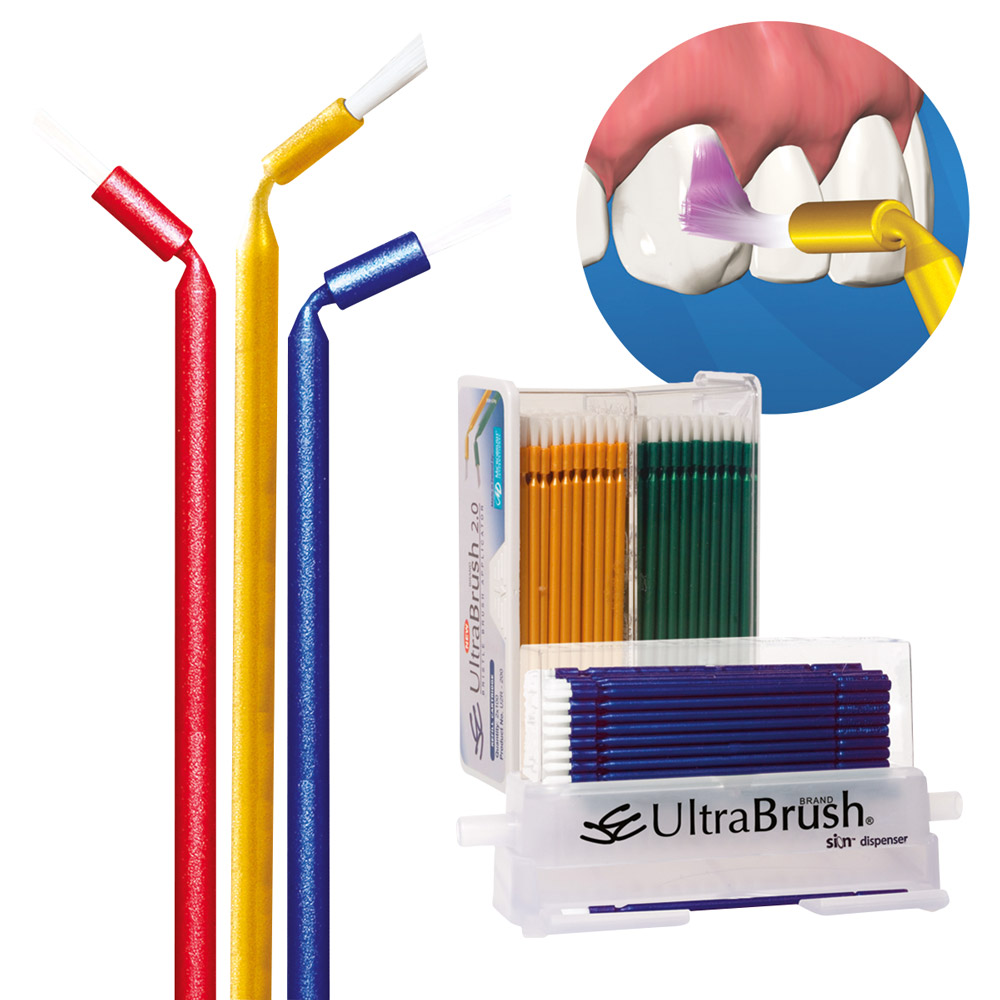 Ultrabrush 2.0 grün 100St+Spender