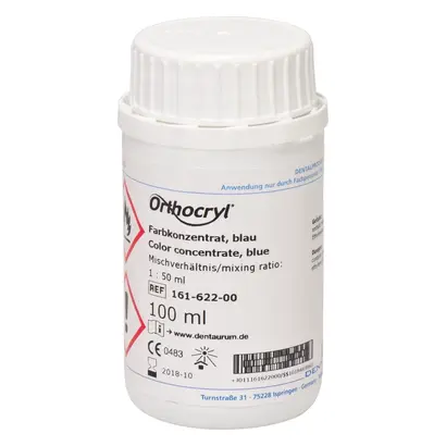 Dentaurum GmbH & Co. KG Orthocryl Farbkonzentrat blau Flasche 100ml