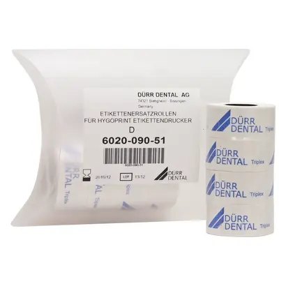 Dürr Dental SE Hygoprint Ersatzrollen doppelt selbstklebend Pa 8