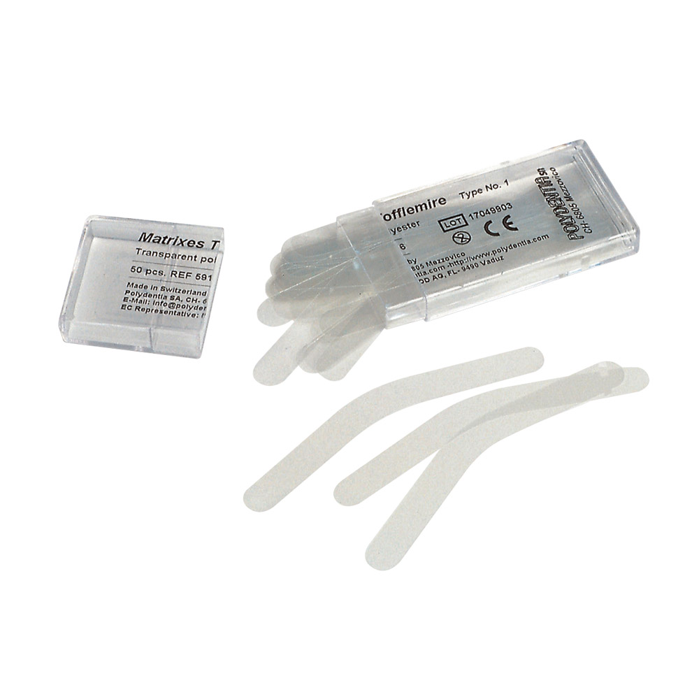 Tofflemire Matr.Transpa 5,5mm 50St