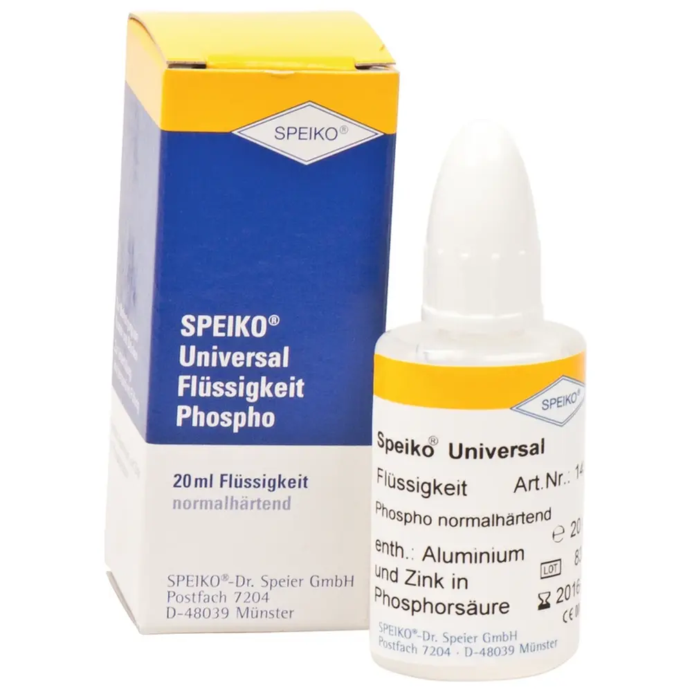 SPEIKO Zink-Phosphat-Zement - Flasche 20 ml Flüssigkeit normalhärtend