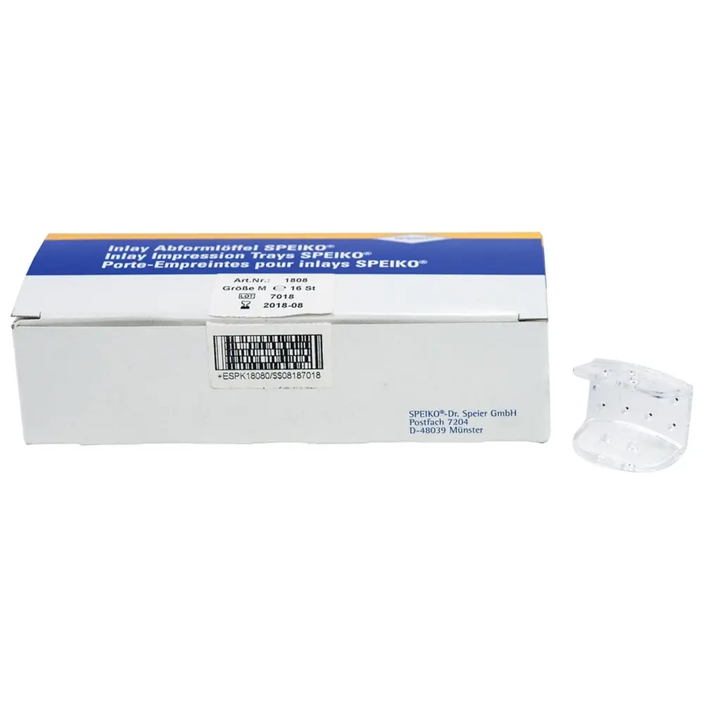 Inlay Abformlöffel SPEIKO® - Packung 16 Stück M, 3 cm