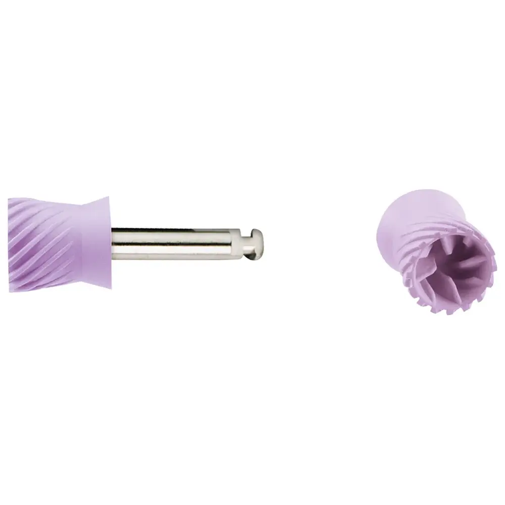Young Dental Young™ Prophylaxekelch Turbo Plus - Packung 144 Stück lila, kurz, weich, Latch Type