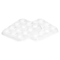 ASA Dental Einweg Mixing Tray - Packung 1.000 Stück mit 12 Mulden, 70 x 54 x 6 mm