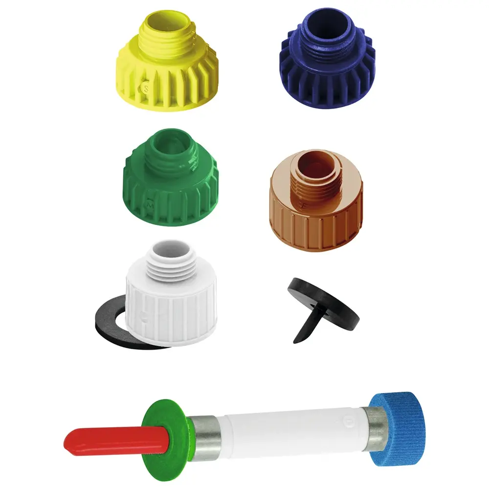 Weinmann Flaschenadapter - Set 5 Stück für EURO E-Einheiten Weinmann Flaschenadapter - Set 5 Stück für EURO E-Einheiten