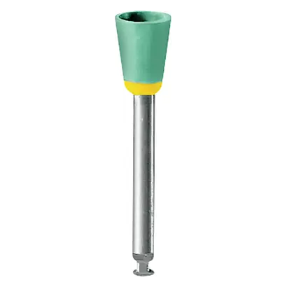 Busch DIA-Zirkonoxidpolierer - Packung 2 Stück türkis mittel, RA, Figur 9907, ISO 060