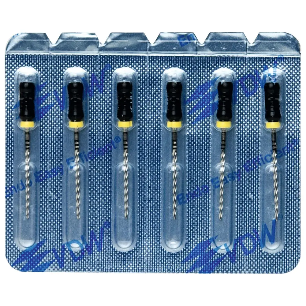 VDW STERILE K-Bohrer - Blisterpackung 6 Stück 25 mm ISO 080
