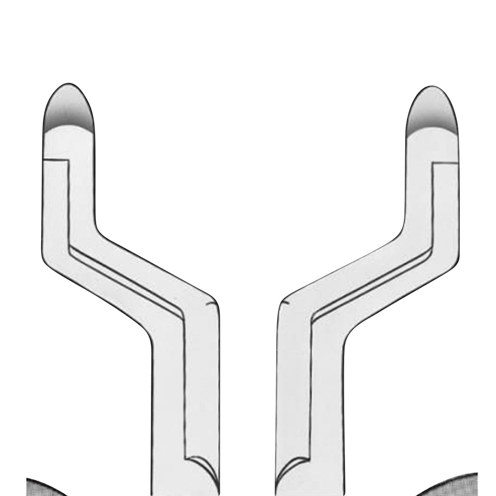 Zahnzangenset 122 1/2 re.+li. Set
