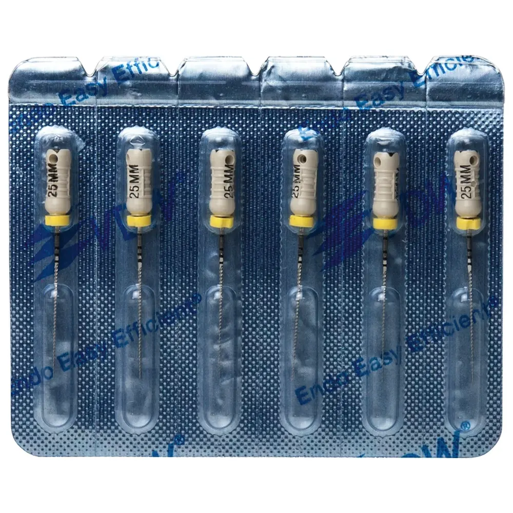 VDW STERILE K-Feilen - Blisterpackung 6 Stück 25 mm ISO 015