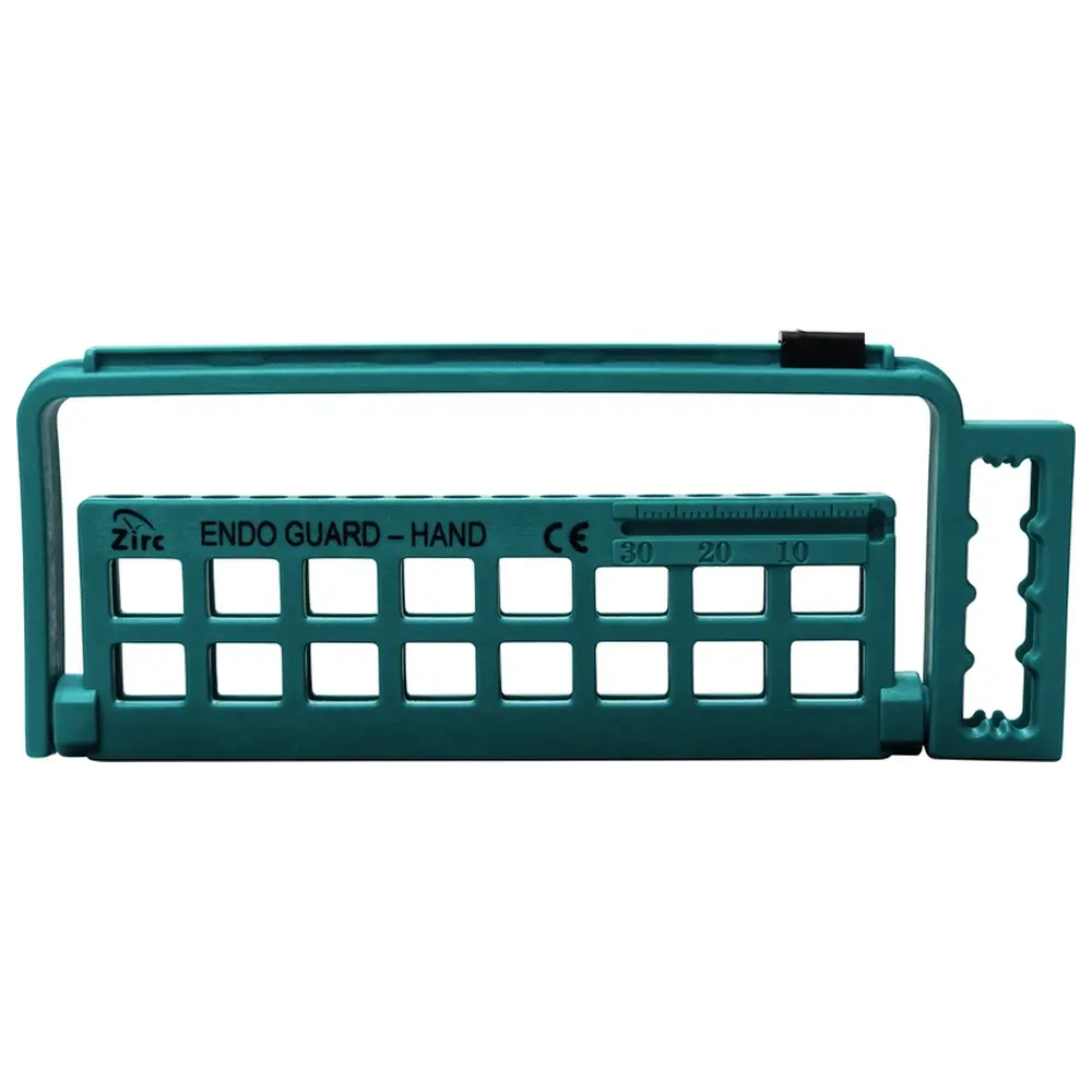 Medicom Endo Guard - Stück türkis, 13,7 x 1 x 5,6 cm, für 16 Handinstrumente